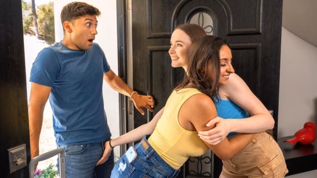 Oops Family A Secret Between Stepsisters