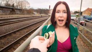 Public Agent Creampie for UK Student