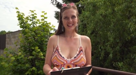 Public Agent Hairy pussy eco-girl saves ocean