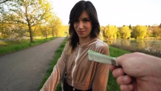 Public Agent She Loves Cock Outdoors