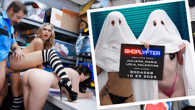Shoplyfter Case No 8004268 Their Ghost Sheets Wont Hide Their Tits Much Longer